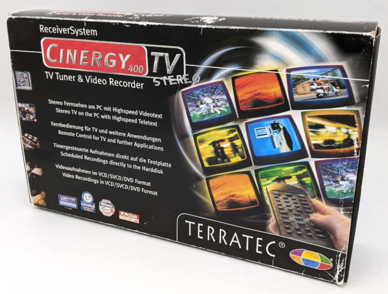 Terratec Cinergy Tv Pci Tv Karte Stereo Mit Tv Tuner Und Video