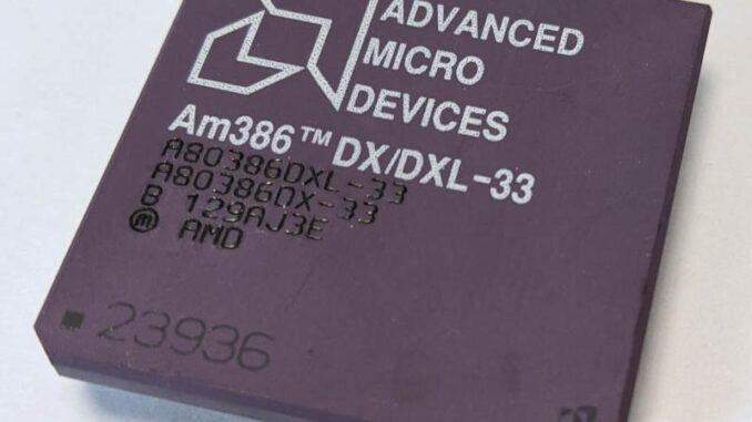 AMD Am386DX-33 Prozessor
