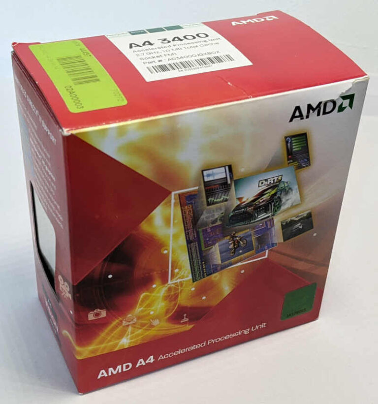 Разгон процессора amd a4 3400