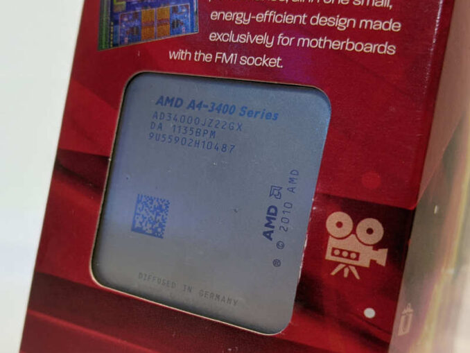 AMD Prozessor A4-3400 Fusion AD34000JZ22GX Blister