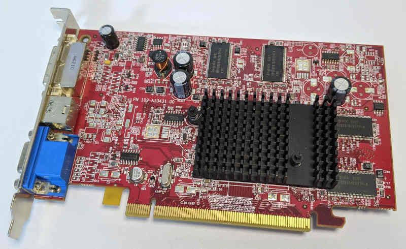 ATI Radeon X600 Grafikkarte RV370 PCI-Express