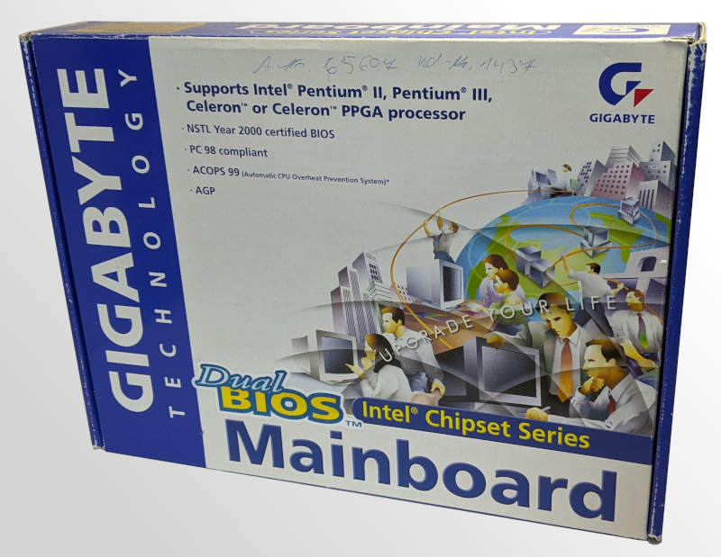 Gigabyte Mainboard GA-BX2000 Originalkarton