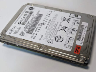 Fujitsu HDD MHS2040AT 40GB 2,5" Festplatte IDE