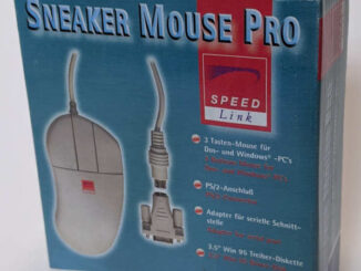 Sneaker Mouse Pro PS/2 + Seriell 3-Tasten-Maus