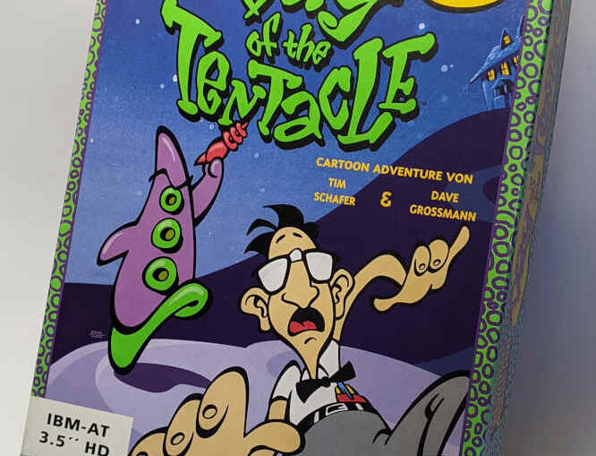 Lucas Arts Maniac Mansion Day Of The Tentacle Big-Box Deutsch