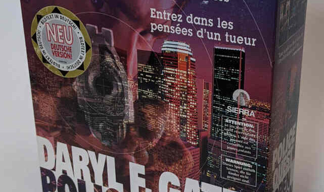 Sierra On-Line Game Police Quest Open Season - PC-Spiel - Originalverpackung