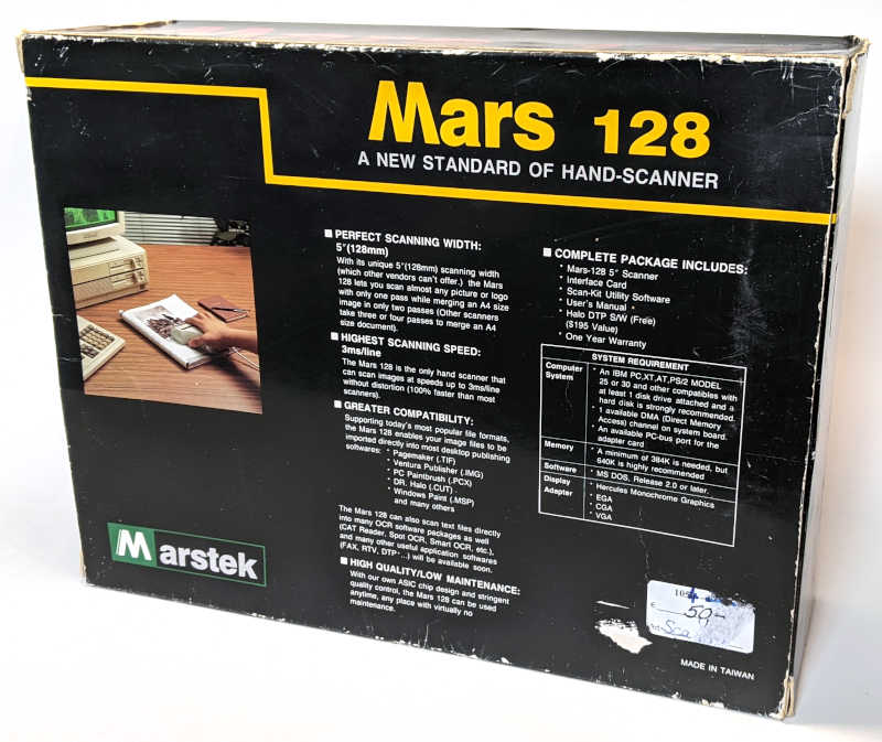 Marstek Mars 128 Hand Scanner - Originalverpackung - Made in Taiwan