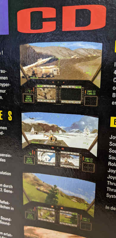 PC-Spiel Comanche CD Helikoptersimulation mit 100 Missionen Screenshots