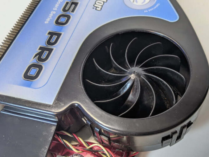 PowerColor X1950 PRO Grafikkarte - Radeon - Lüfter