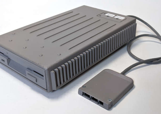 Interact Memory Disk Drive für Sony Playstation 1 - Diskettenlaufwerk