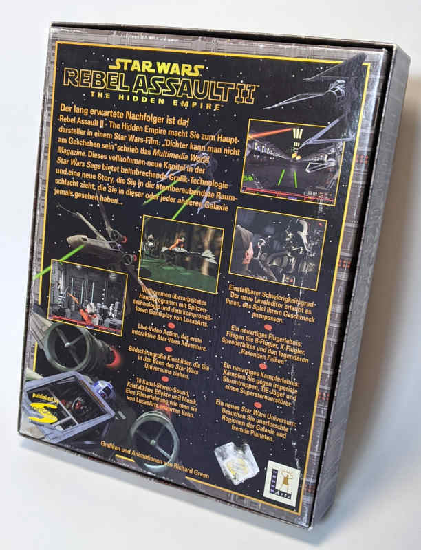 PC-Spiel Star Wars Rebel Assault II - Original Box