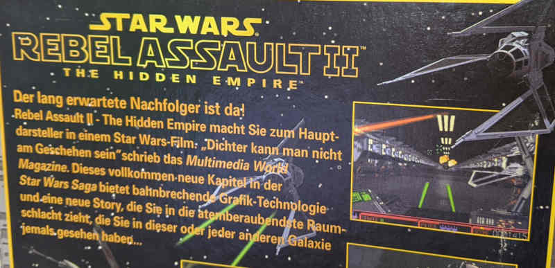 PC-Spiel Star Wars Rebel Assault II - The Hidden Empire