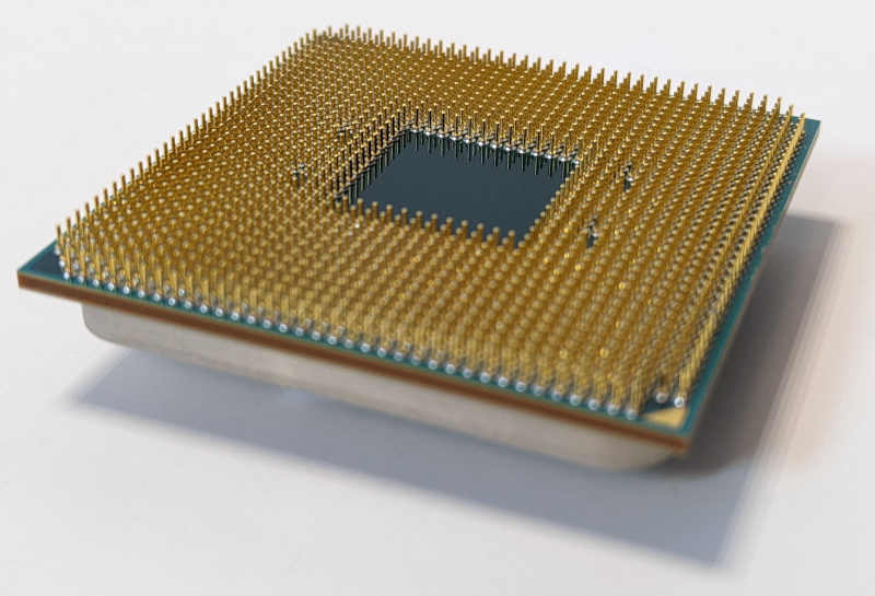 AMD Ryzen 7 1800X Prozessor CPU AM4 Sockel Pins Heatspreader
