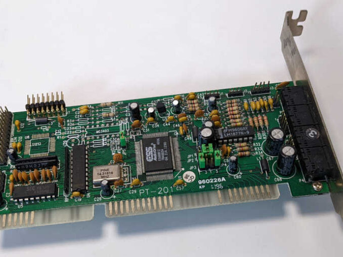 Pinetech PT-201 ISA Soundkarte ESS Soundchip