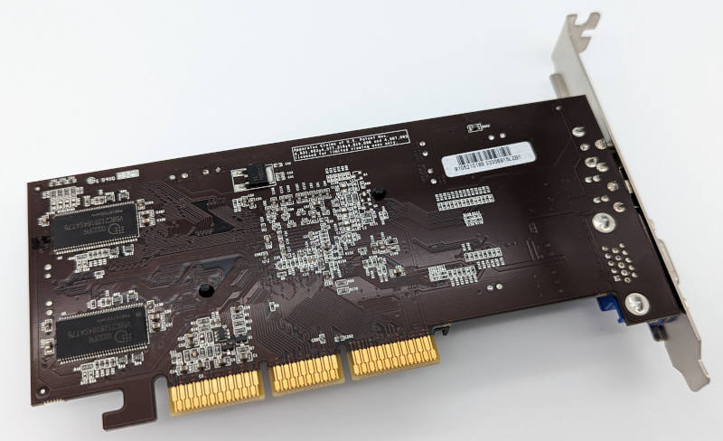 AOpen GeForce4 MX440 AGP 8x - Grafikkarte - Rückseite