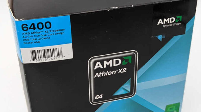 AMD Athlon X2 6400 3.2GHz Prozessor - Sockel AM2 - Boxed