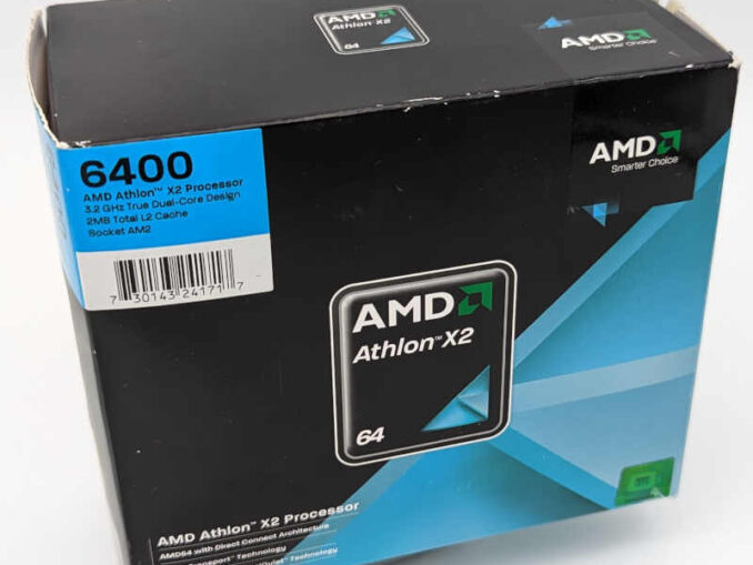 AMD Athlon X2 6400 3.2GHz Prozessor - Sockel AM2 - Boxed