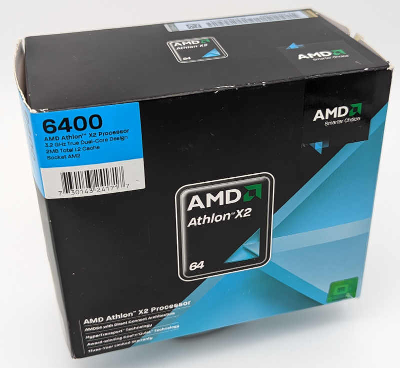 AMD Athlon X2 6400 3.2GHz Prozessor - Sockel AM2 - Boxed