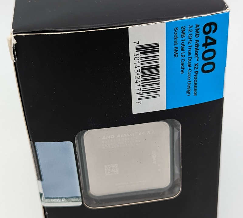 AMD Athlon X2 6400 3.2GHz Prozessor - Sockel AM2 - Boxed - CPU mit Heatspreader