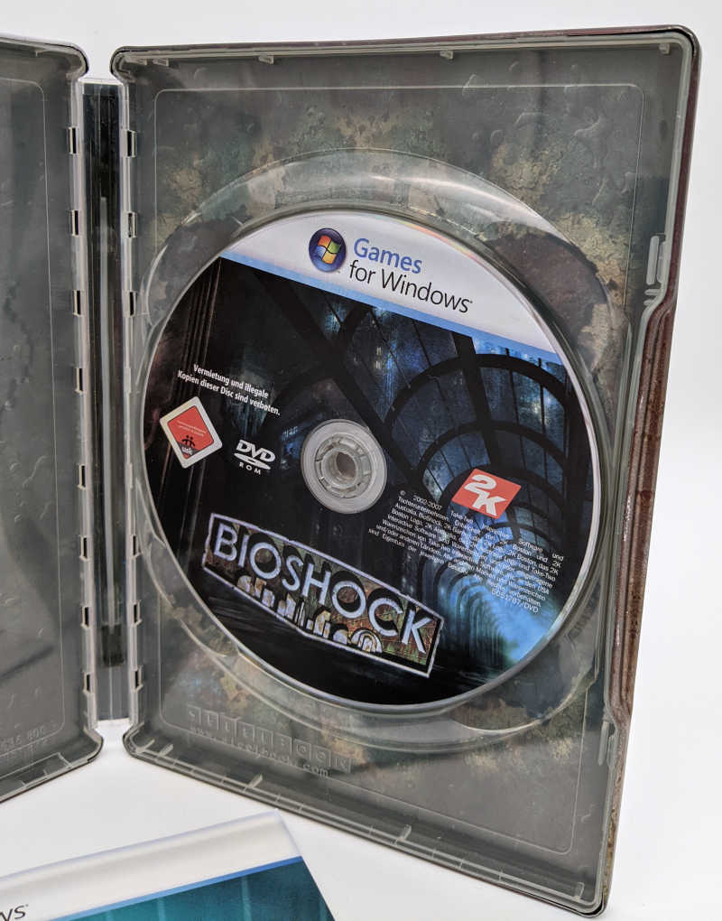 PC-Spiel Bioshock - Willkommen in Rapture - Steelcase mit DVD - Games for Windows