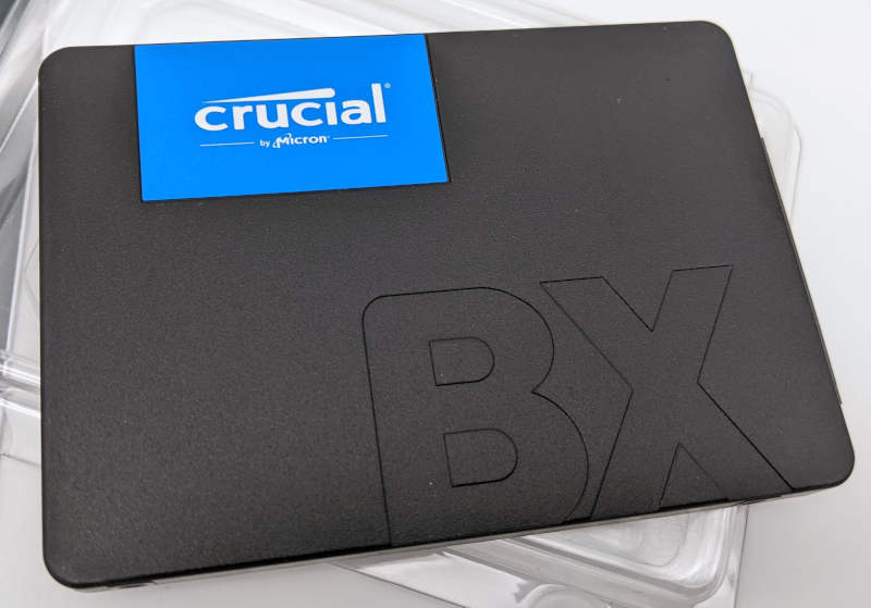 Crucial BX500 SSD 1000GB - CT1000BX500SSD1 - 2,5" SATA SSD - SATA Gehäuse