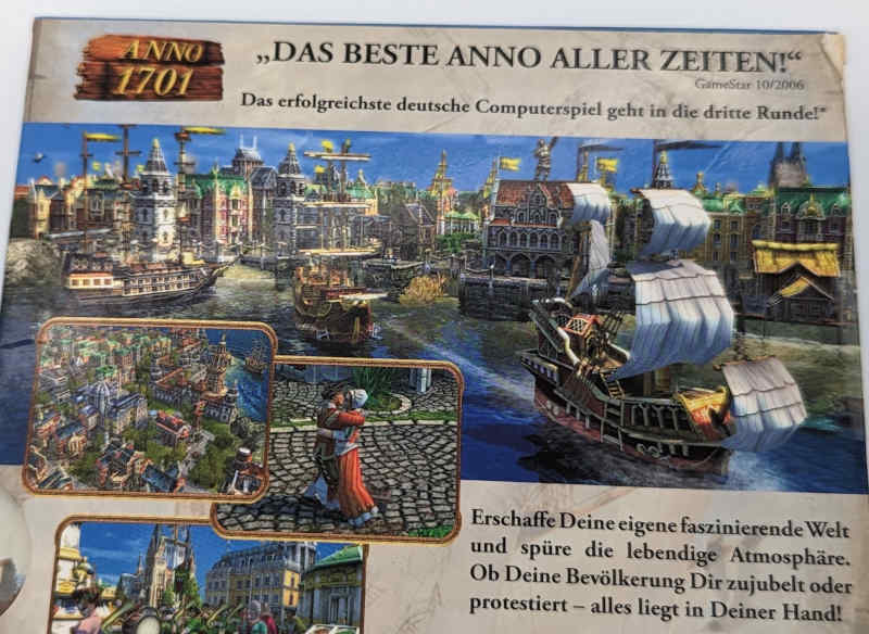 PC-Spiel Anno 1701 - Wirtschaftssimulation - Box - Das beste Anno aller Zeiten
