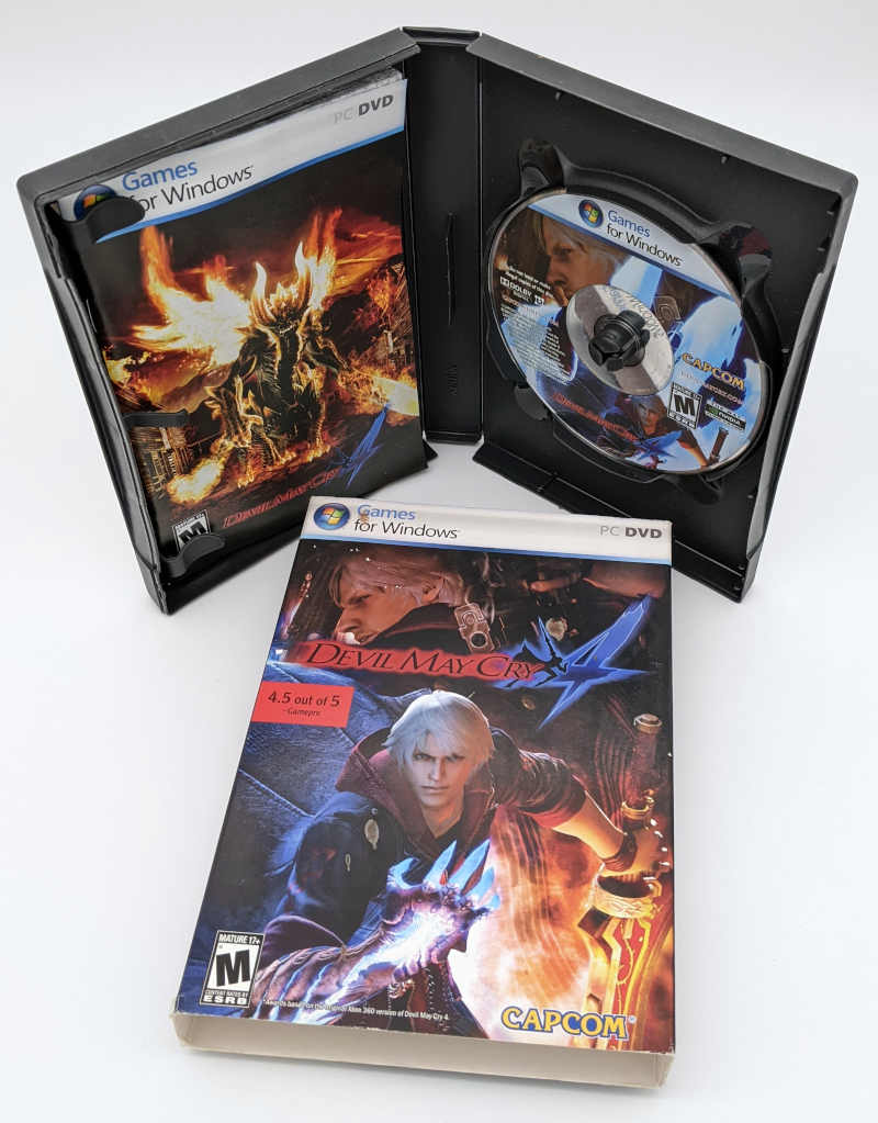 PC-Spiel Devil May Cry 4 - DVD mit Handbuch