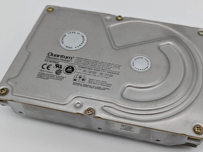 Quantum Fireball 1080AT Festplatte IDE 1,08GB HDD