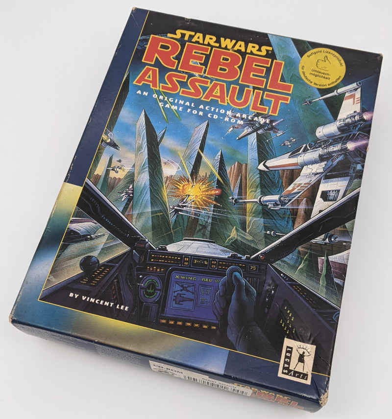 Star Wars - Rebel Assault - CD-ROM - US Version - Big Box