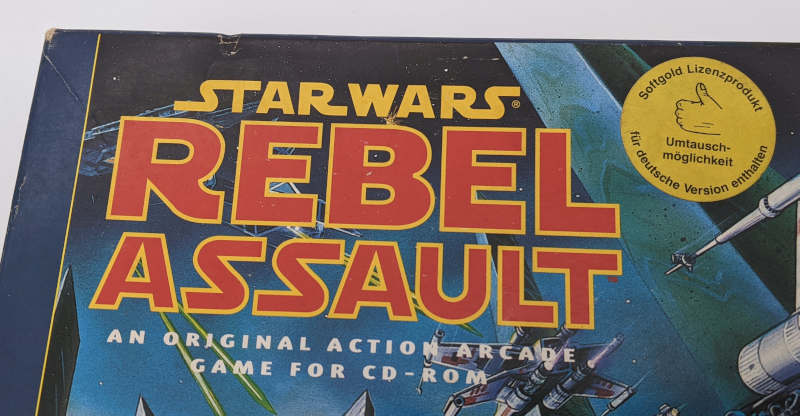 Star Wars - Rebel Assault - Lucas Arts - Softgold Umtauschmöglichkeit