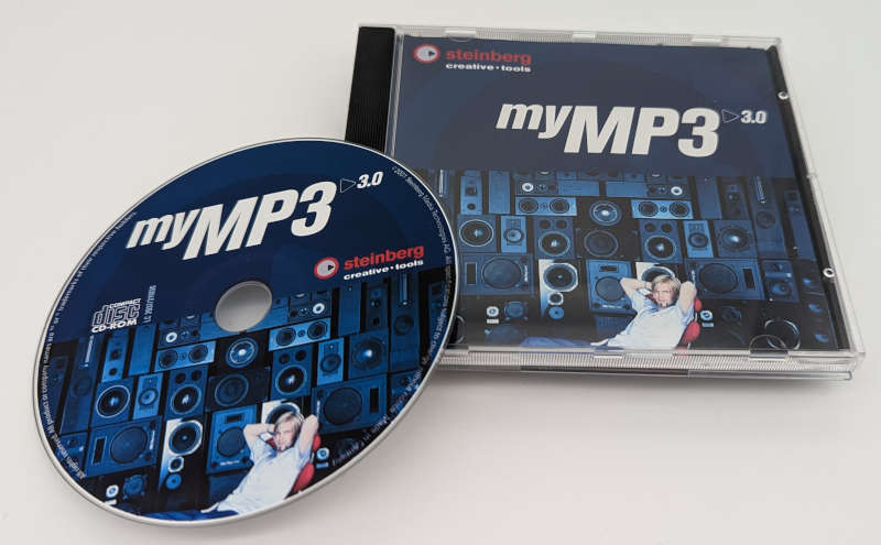Steinberg myMP3 3.0 Software - Programm-CD im Jewel Case