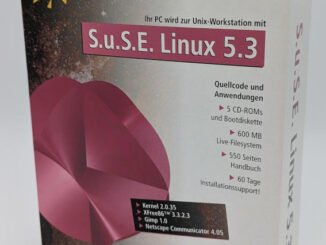 Suse Linux 5.3 Big Box CD-ROM - Originalverpackung