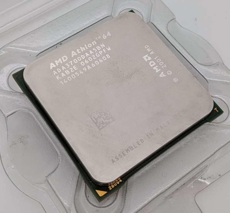 AMD Athlon 64 3700+ Prozessor Sockel 939 - ADA3700DAA5BN CPU mit Heatspreader
