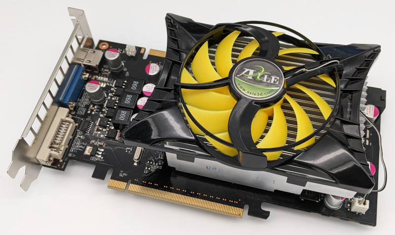 Axle3D Geforce 9800GTX+ Grafikkarte 1GB - PCI-Express - Karte mit Kühler