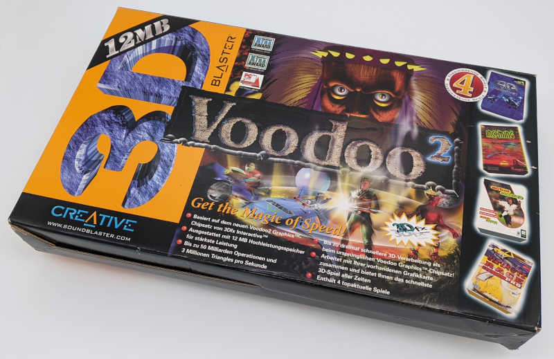 Creative 3D Blaster - CT6670 - Voodoo2 Grafikbeschleuniger - 12MB - Originalverpackung