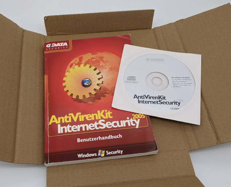 GData AntiVirenKit - Internet Security 2005 - CD-ROM mit Handbuch