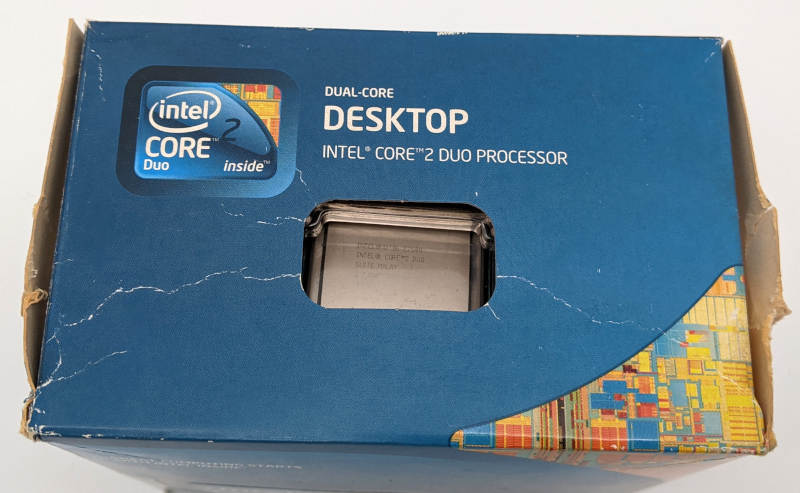 Intel Core2 Duo Prozessor E7500 - Boxed - SLGTE - Originalverpackung mit Sichtfenster