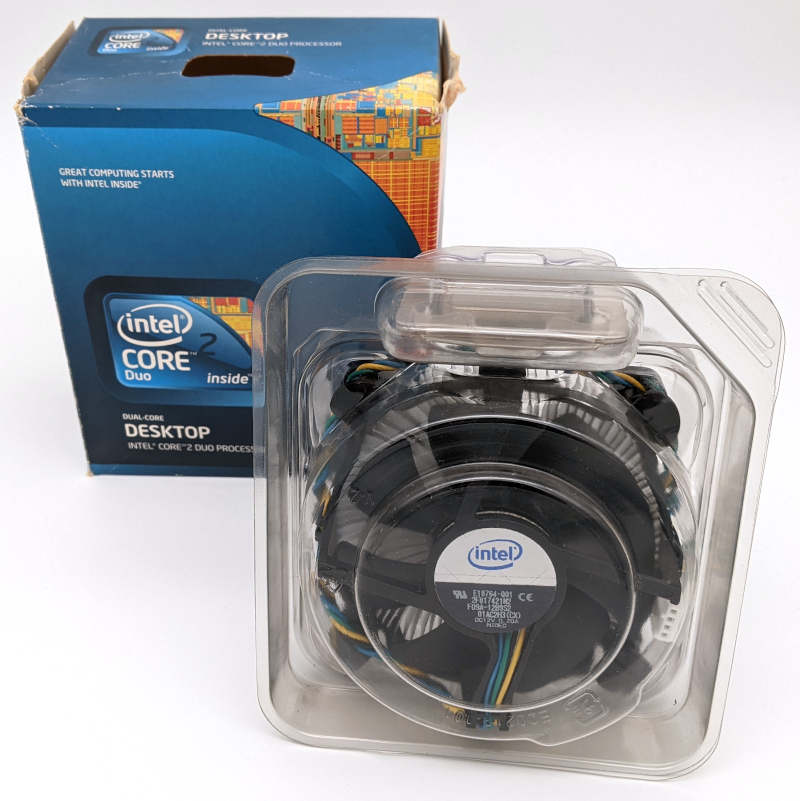 Intel Core2 Duo Prozessor E7500 - Boxed - SLGTE - Originalverpackung
