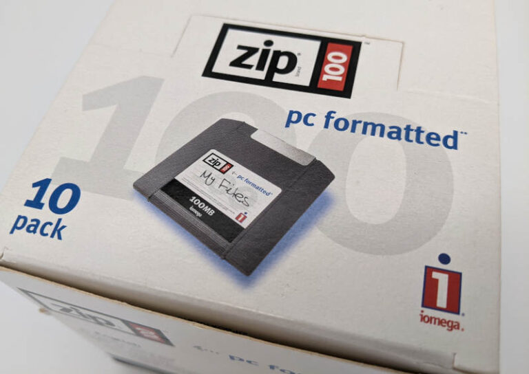 Iomega ZIP-Disketten 100MB – 10er-Pack – original Iomega – tuhlteim-pedia