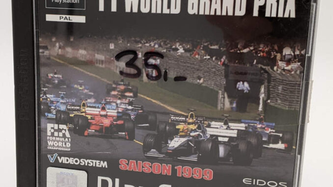 Sony Playstation PS1 Spiel - F1 World Grand Prix - Eidos