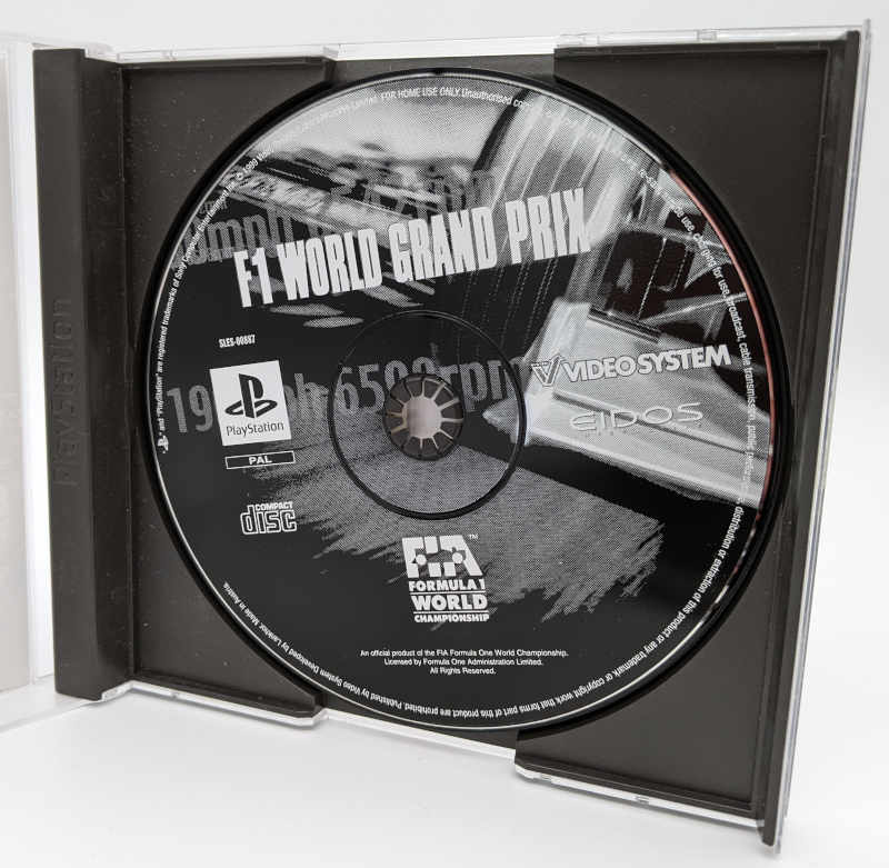 Sony Playstation PS1 Spiel - F1 World Grand Prix - Eidos - CD-ROM