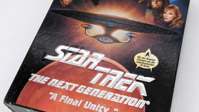 PC-Spiel Star Trek - The Next Generation - A Final Unity - Originalverpackung Big Box