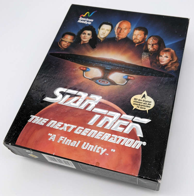 PC-Spiel Star Trek - The Next Generation - A Final Unity - Originalverpackung Big Box
