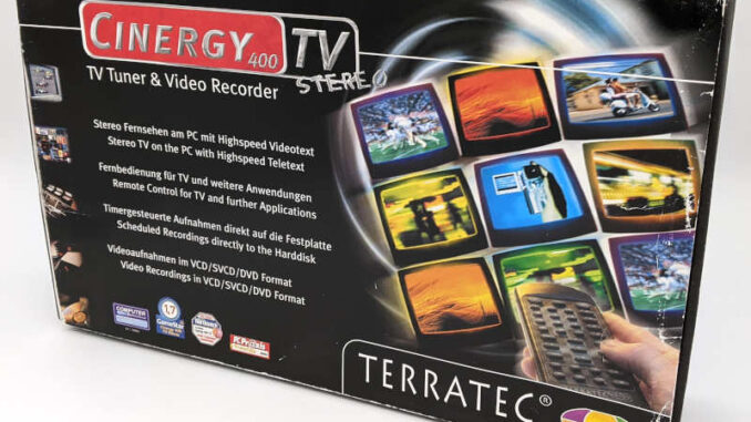 Terratec Cinergy 400 TV - TV-Karte PCI Originalverpackung