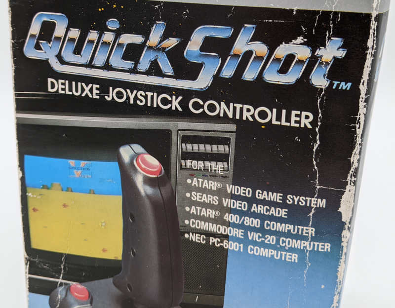 Spectravideo QuickShot Deluxe Joystick Controller 1982 - für Atari, Sears, Commodore VIC-20 und NEC-Computer